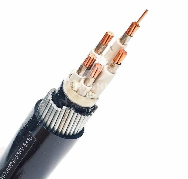 Low-smoke and halogen-free cables
