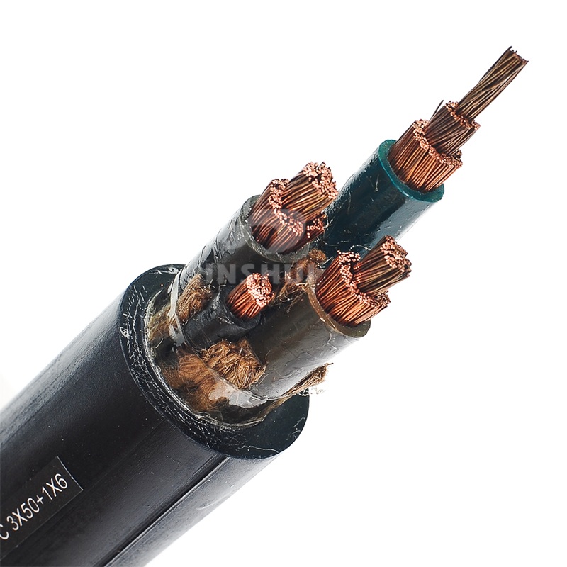 rubber sheathed cable