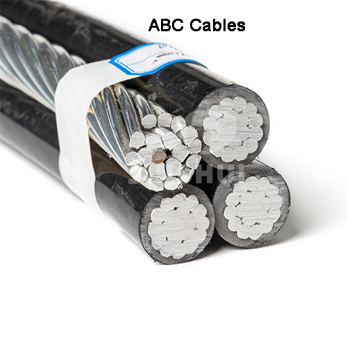 overhead aluminum cables